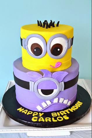 minion birthday cake